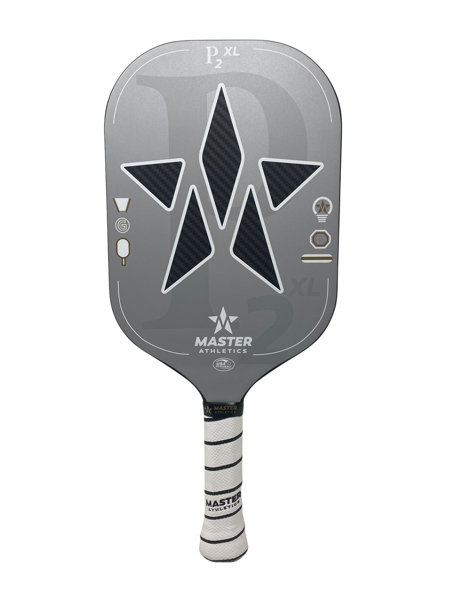 ピックルボール パドル Master Athletics P2XL 銀色 Master Athletics P2XL Pickleball Paddle – Master-Athletics