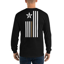 Load image into Gallery viewer, Men’s "Thin Gold Line" Long Sleeve Shirt