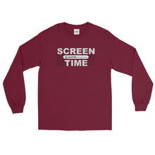 Load image into Gallery viewer, Master Athletics "Screen Time" Men’s Long Sleeve Shirt