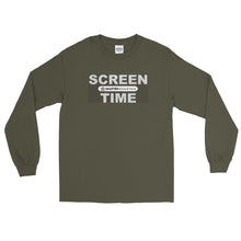 Load image into Gallery viewer, Master Athletics "Screen Time" Men’s Long Sleeve Shirt