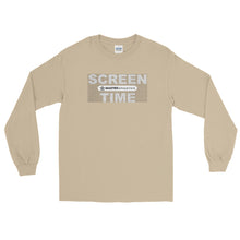 Load image into Gallery viewer, Master Athletics "Screen Time" Men’s Long Sleeve Shirt