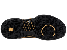 Load image into Gallery viewer, K-Swiss/Master Athletics Men&#39;s Hypercourt Express 2 Tennis Shoe (Black/Gold)