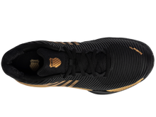 Load image into Gallery viewer, K-Swiss/Master Athletics Men&#39;s Hypercourt Express 2 Tennis Shoe (Black/Gold)