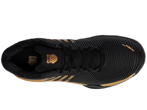 K-Swiss/Master Athletics Men's Hypercourt Express 2 Tennis Shoe (Black/Gold)