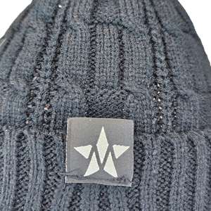 Master Athletics Cable Knit Hat (Black)
