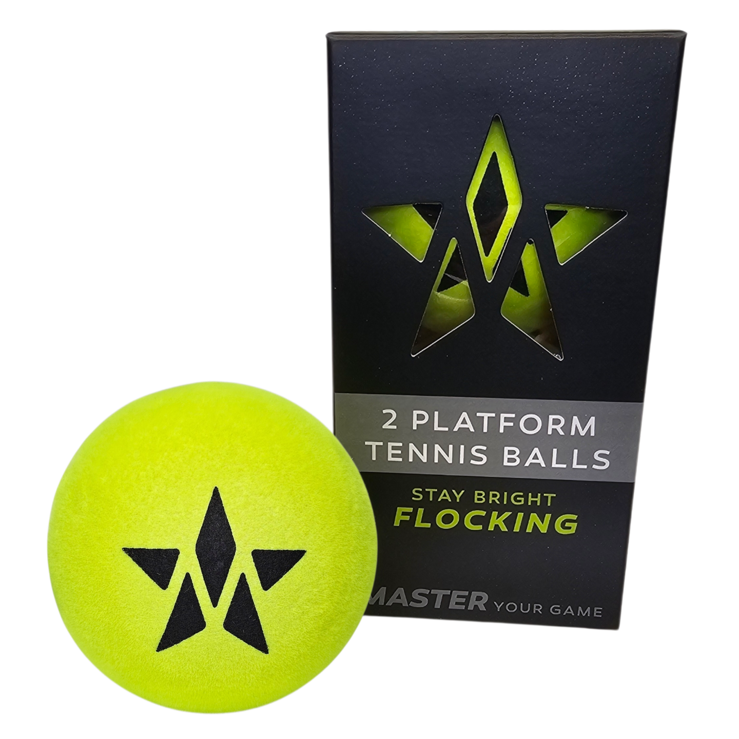 Master Athletics High Visibility (HV) Platform Tennis Ball (sleeve)