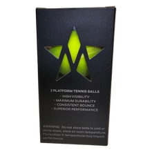 Load image into Gallery viewer, Master Athletics High Visibility (HV) Platform Tennis Ball (sleeve)