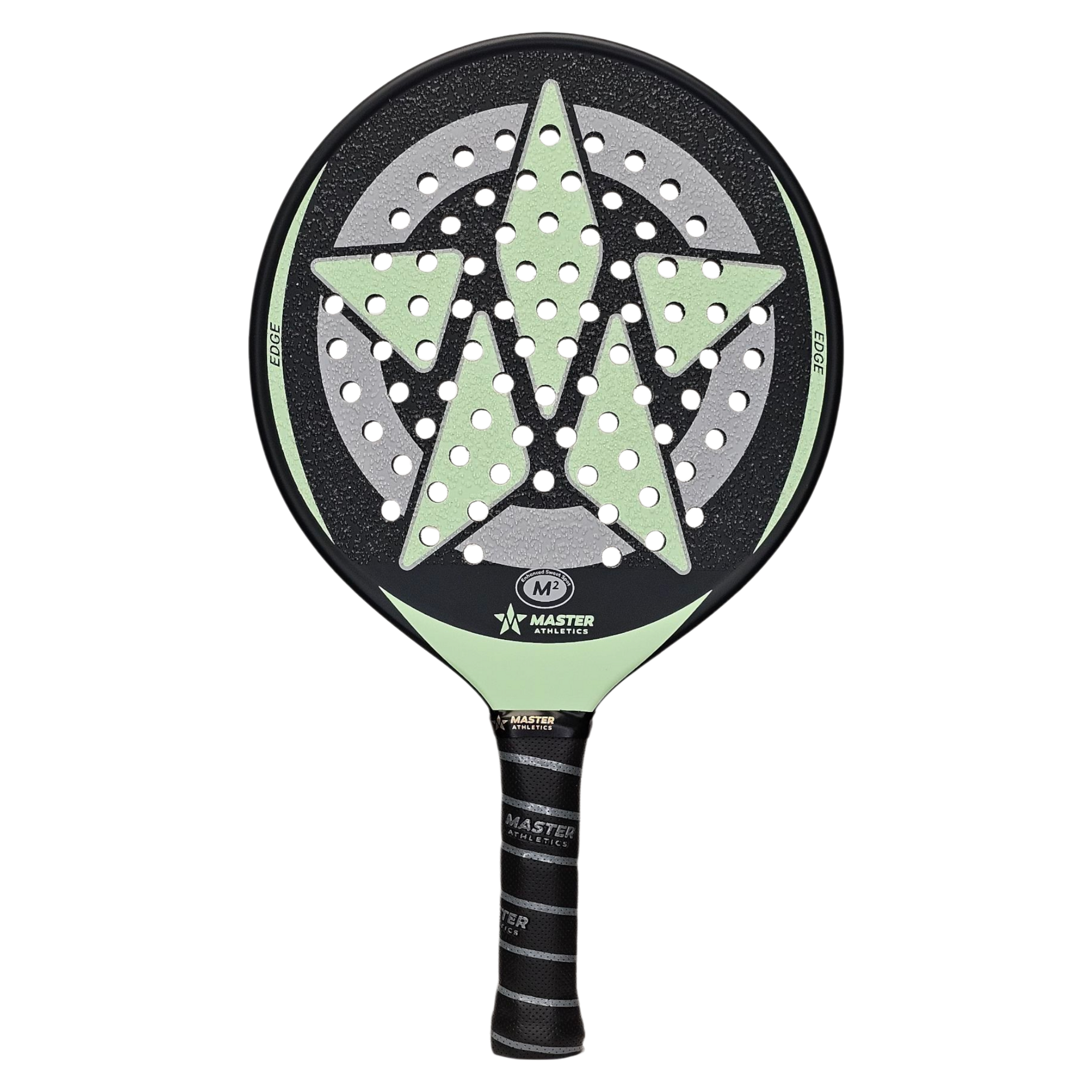 HAMMER marcraft パドルテニスPaddel Tennisラケット Master Athletics M2 EDGE Platform Tennis Paddle (Black/Mint