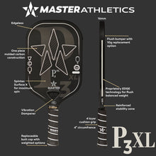 Load image into Gallery viewer, MASTER ATHLETICS P3XL PICKLEBALL PADDLE &amp; Tuning Kit