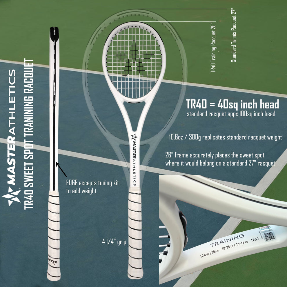 Master Athletics TR40 Tennis Training Racket – Master-Athletics