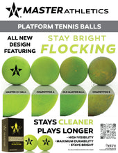 Load image into Gallery viewer, Master Athletics High Visibility (HV) Platform Tennis Ball (sleeve)