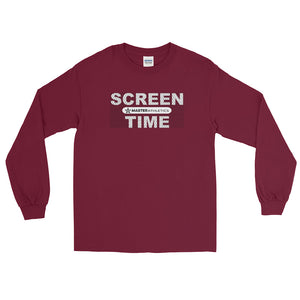 Master Athletics "Screen Time" Men’s Long Sleeve Shirt