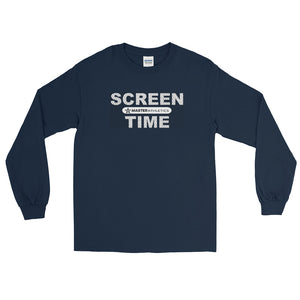 Master Athletics "Screen Time" Men’s Long Sleeve Shirt
