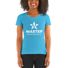 Load image into Gallery viewer, Master Athletics Ladies&#39; short sleeve Tri-Blend t-shirt
