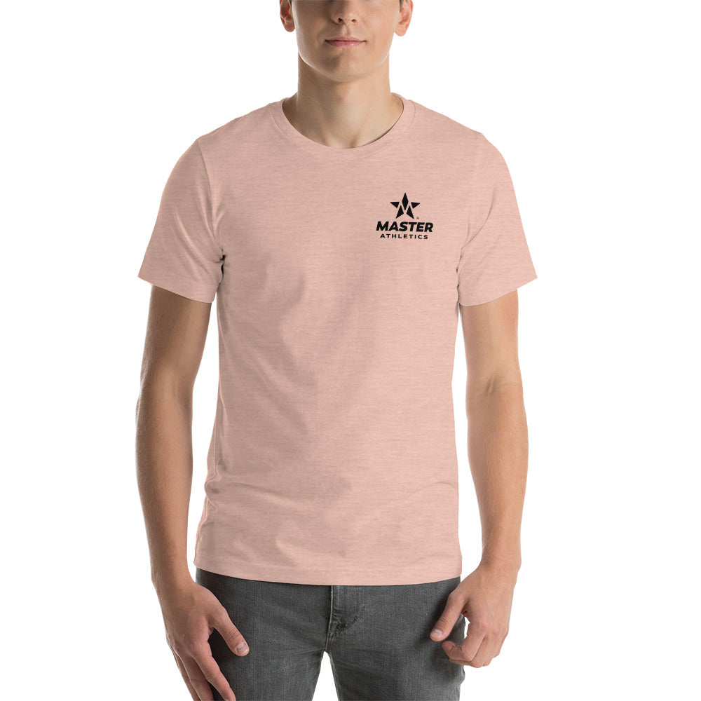 100% (Light T-Shirt – Cotton Unisex Master-Athletics Colors) Short-Sleeve