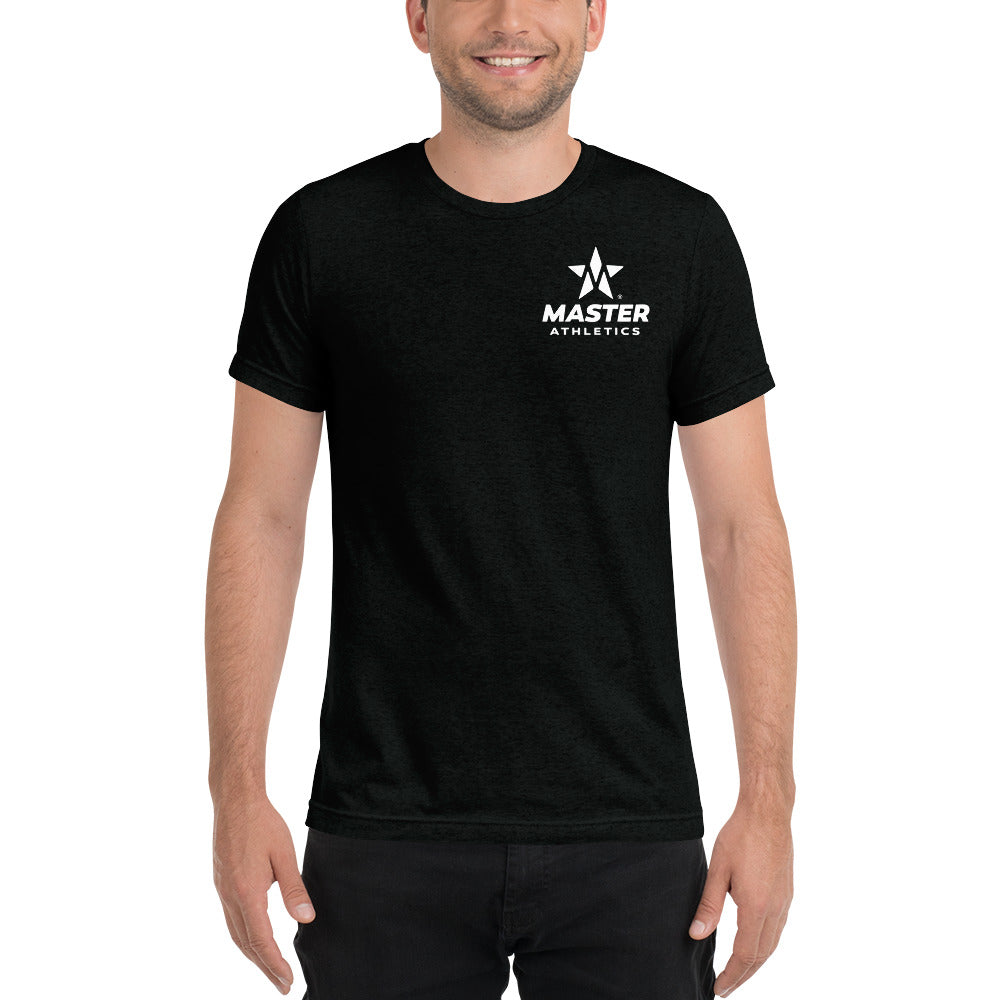 Short sleeve tri-blend t-shirt