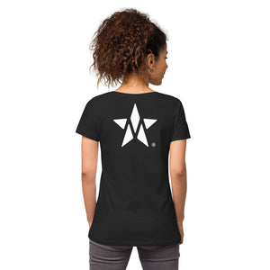 Master Athletics Women’s fitted v-neck t-shirt