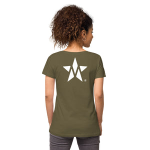 Master Athletics Women’s fitted v-neck t-shirt