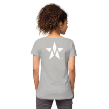 Load image into Gallery viewer, Master Athletics Women’s fitted v-neck t-shirt
