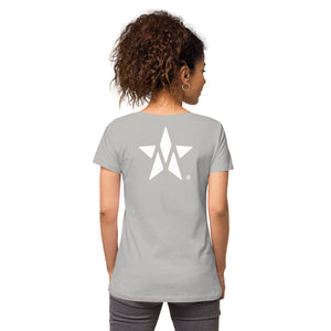 Master Athletics Women’s fitted v-neck t-shirt