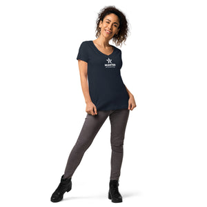 Master Athletics Women’s fitted v-neck t-shirt